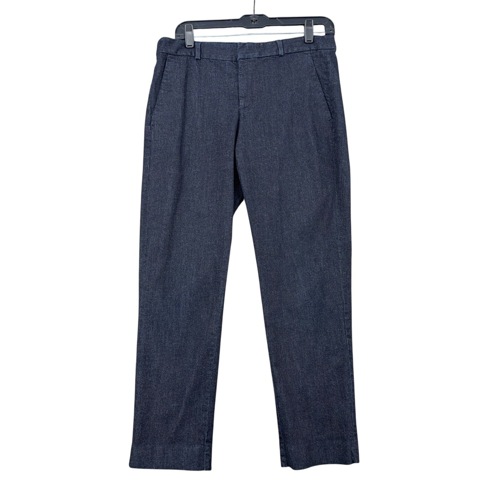 Banana Republic Avery Women's Dark Navy Denim Trousers - Picture 3 of 9